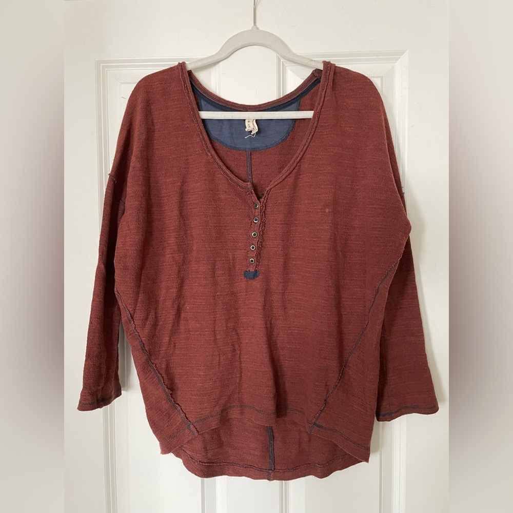 Oversized cozy tee
